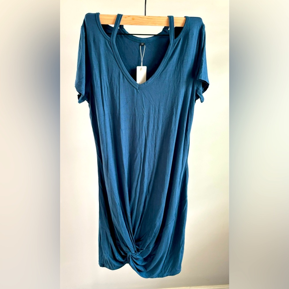 WEKILI Women's Casual Loose Dress blue - size medium - NWT
